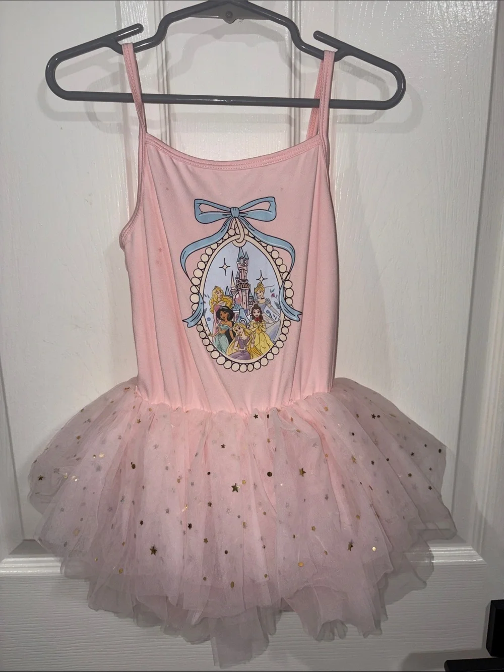 Girls Pink Princess Tutu Costume Dress